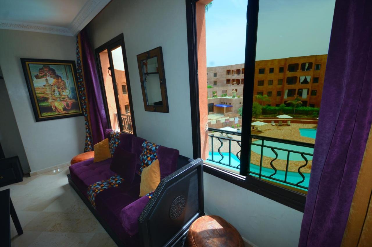 马拉喀什Appart Vue Piscine Et Montagne Marrakech公寓 外观 照片