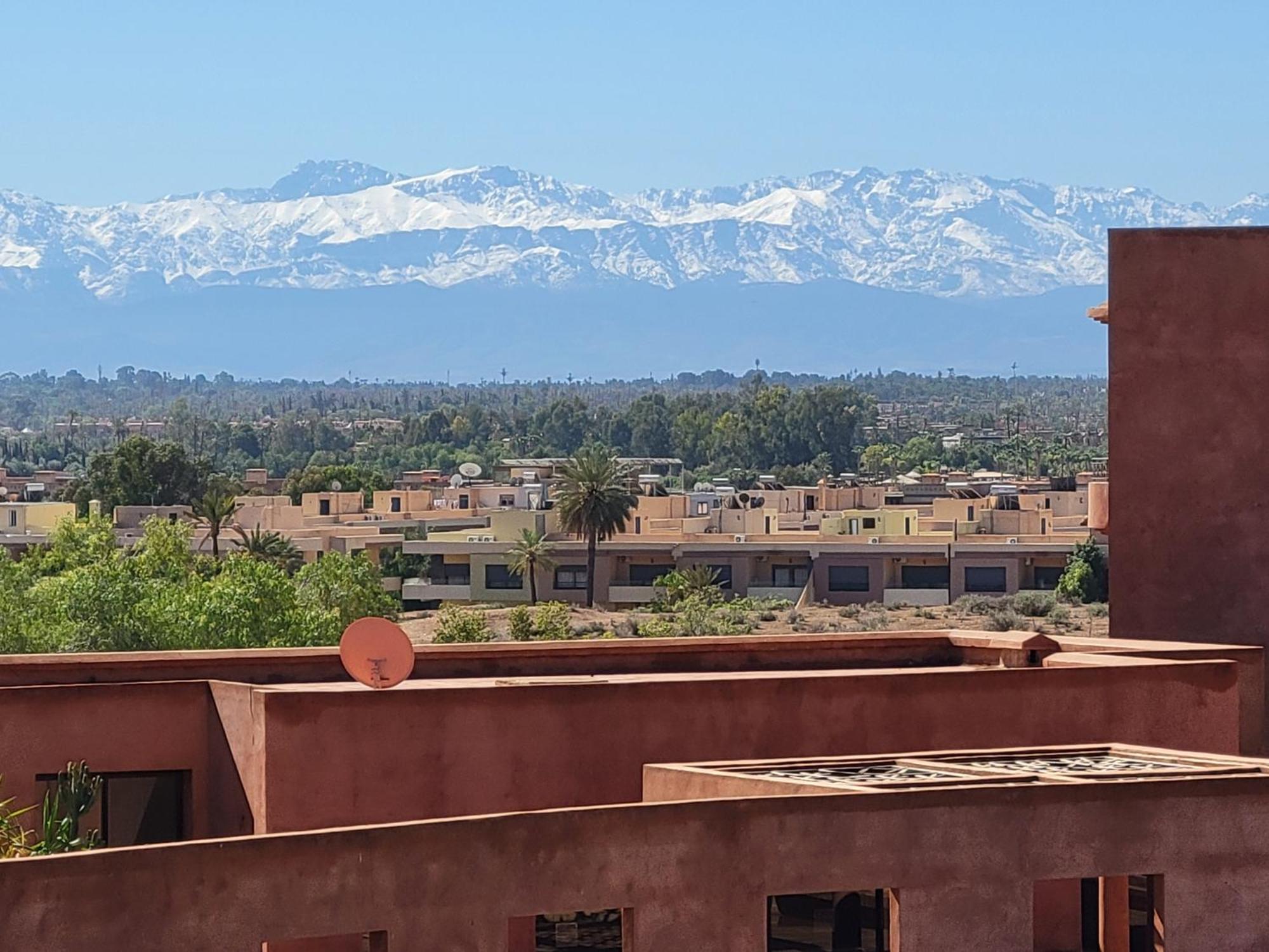 马拉喀什Appart Vue Piscine Et Montagne Marrakech公寓 外观 照片